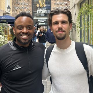 Oliver with Temisan Williams